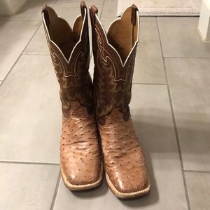 Tony lama ostrich boots
